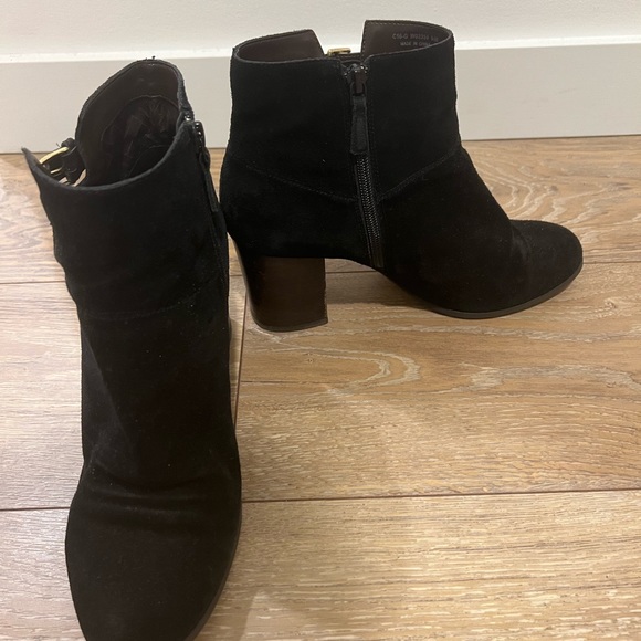 Cole Haan Suede Ankle Boots - Picture 4 of 7